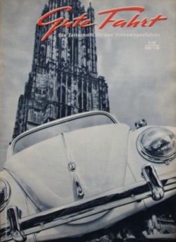 "Gute Fahrt" Volkswagen Magazine 1962 (9309)